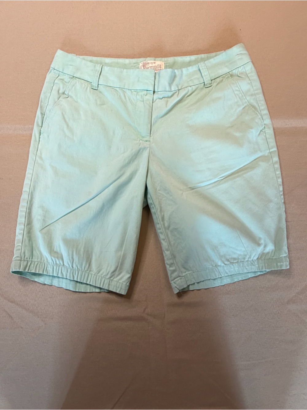 J. Crew Mint Aqua Bermuda Shorts